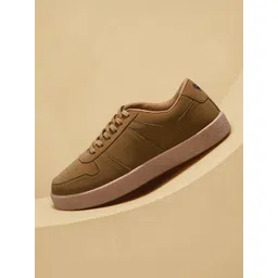 NEEMANS Mono Court Men Round Toe Sneakers