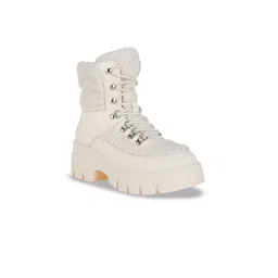 London Rag Round Toe Hiker Boots