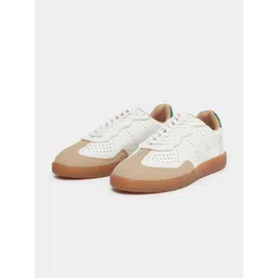 Styli Men Lace-Ups Round Toe Sneakers