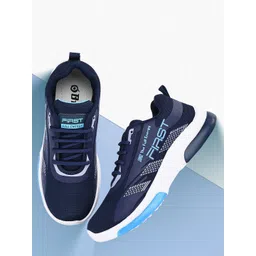 BIRDE Men Printed Round Toe Lace-Ups Sneakers