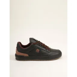 WROGN Men Textured PU Sneakers