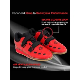 RXN Men Leather Training or Gym Non-Marking Shoes