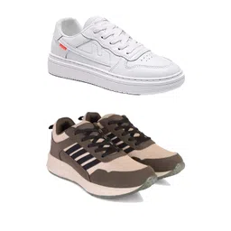 DRACKFOOT Men Non-Marking Running Sports Shoes