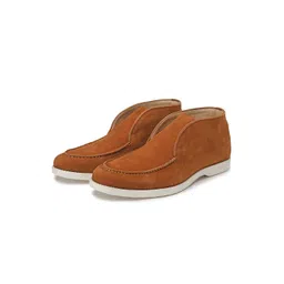 SHUTIQ Men Suede Slip-On Sneakers