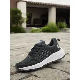 TRV Men Mesh Running Non-Marking Sports Shoes