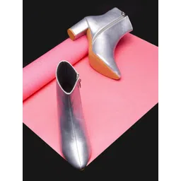 JM Looks Women Pointed Toe Block Heel