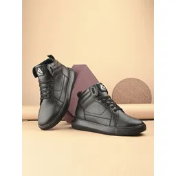 AfroJack Men PU Lace Up Sneakers