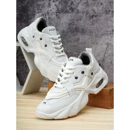 HIDA Men Lace-Ups Running Non-Marking Shoes