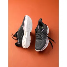 Action Women Lace-Ups Mesh Running Non-Marking Shoes