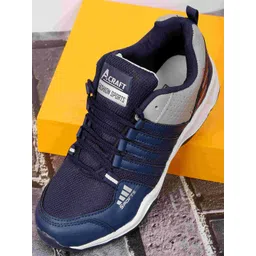 ANGEL CRAFT Men Lace-Ups Non-Marking Running Shoes