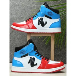 NEW LIMITS Men Everyday Colourblocked Lace-Ups Sneakers