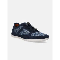 Bugatti Men Round Toe Mid-Top Slip-On Sneakers