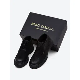 Monte Carlo Men Leather Lace Up Outdoor Boot