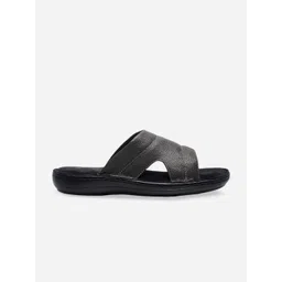 LA MARCA Men Colourblocked Leather Slip-On Sneakers