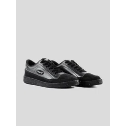 Thaely Pro Shadow Black Men Textured Sneakers