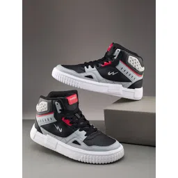 Campus Men Colourblocked PU Sneakers