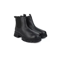 The Roadster Lifestyle Co Block-Heeled Chelsea Boots
