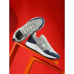 BIRDE Men Colourblocked Lace-Ups Sneakers