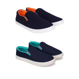 Free Kicks Men Multicoloured Mesh Marking Running Sports Shoes