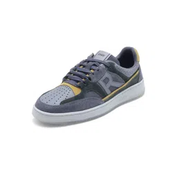 RARE RABBIT Men Perforations Leather Sneakers