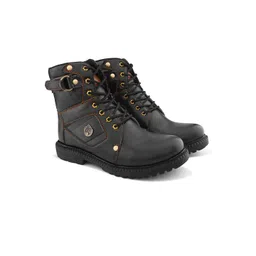 Killer Men Round Toe Laced Up Boots