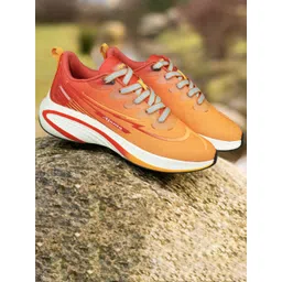 Ajanta Men Mesh Lace Ups Running High-Energy Performance Sports Shoes