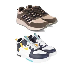 DRACKFOOT Men Non-Marking Running Sports Shoes