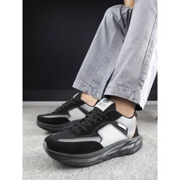 bacca bucci Men Colourblocked PU Sneakers