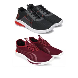 Spotwalk Men Mesh Running Shoes