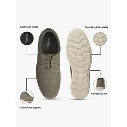 Cantabil Men PU Regular Sneakers Casual Shoes