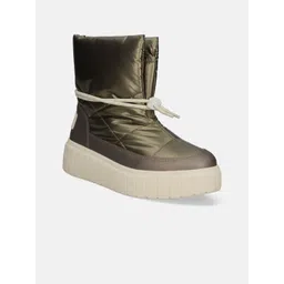 BAGATT Women Platform Heeled Slip On Regular Boots