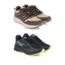 DRACKFOOT Men Non-Marking Running Sports Shoes