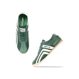 GAS Men Colourblocked PU Sneakers