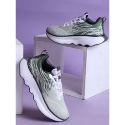 Columbus Men Mesh Running Non-Marking Lace-Ups Shoes