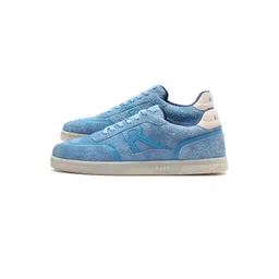 RARE RABBIT Men Suede Round Toe Lace-Ups Sneakers