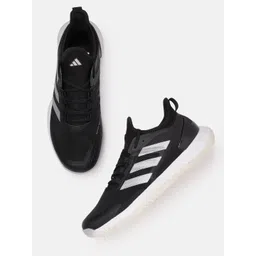 ADIDAS Women Woven Design Adizero Ubersonic 4.1 W Tennis Shoes