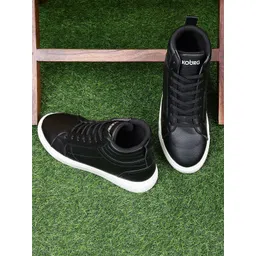 Koburg Men Lightweight Superior Ankle Support Mid-Top Sneakers