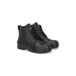 Eego Italy Women Genuine Leather Police Boots