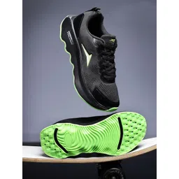 JQR Men Mesh Lace Up Running Shoes