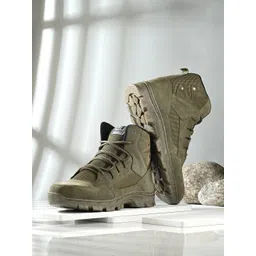 Eego Italy Men Genuine Leather Safety Boots