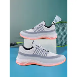 Bxxy Men Mesh Running Free Flyknit Mid-Top Non-Marking Shoes