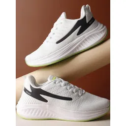 HITWAY Men White Casual Shoes
