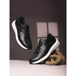 Hush Puppies Men Leather Sneakers