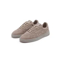 RARE RABBIT Men Perforations Suede Sneakers