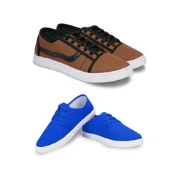 Spotwalk Pack Of 2 Men Sneakers