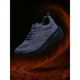 NEEMANS Men Colourblocked Lace-Ups Round Toe Sneakers