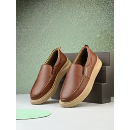 SPYKAR Men Round Toe Slip-On Sneakers