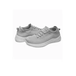FUEL Women Grey Mesh Running Non-Marking Shoes