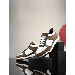 SPYKAR Men Colourblocked PU Sneakers
