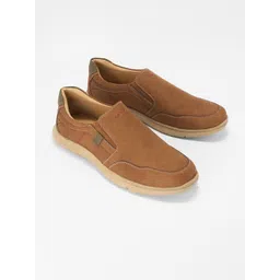 BYFORD by Pantaloons Men Colourblocked PU Slip-On Sneakers Casual Shoes